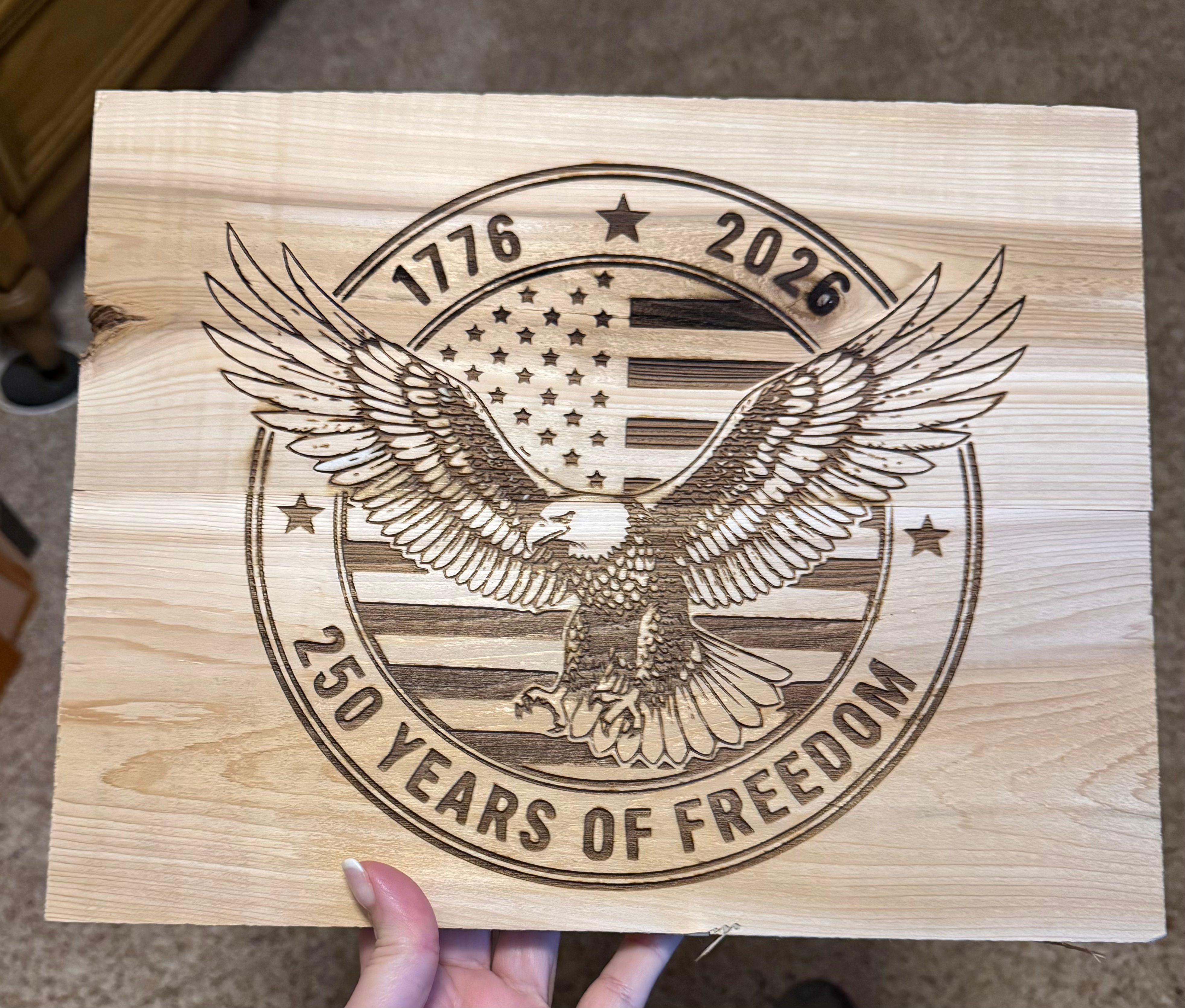 Cedar Planter - 250th Anniversary