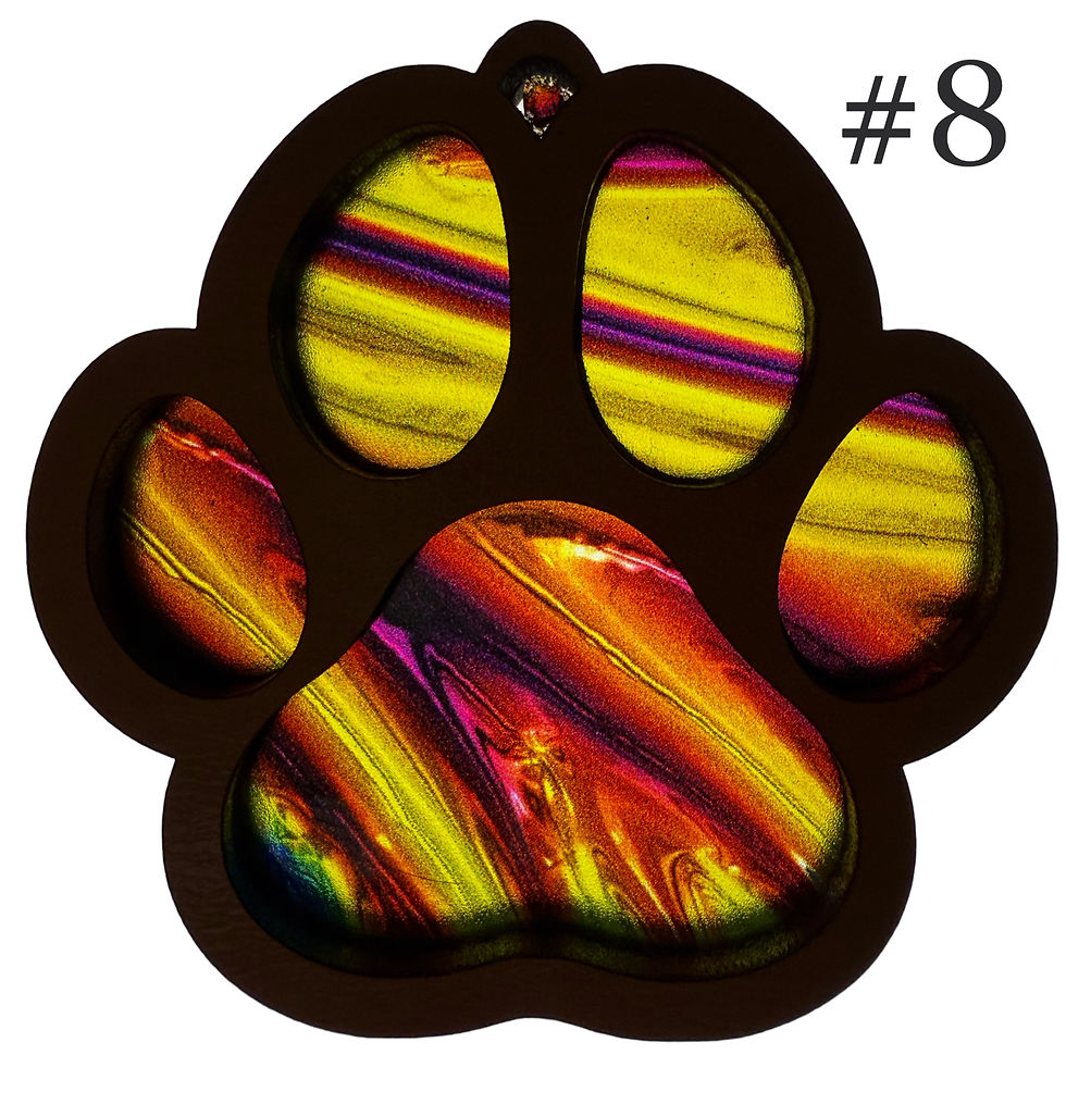 Thumbnail: Mini Paw Print Charms - 1