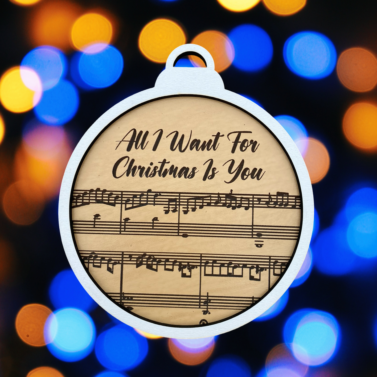 Sheet Music Ornament (4)