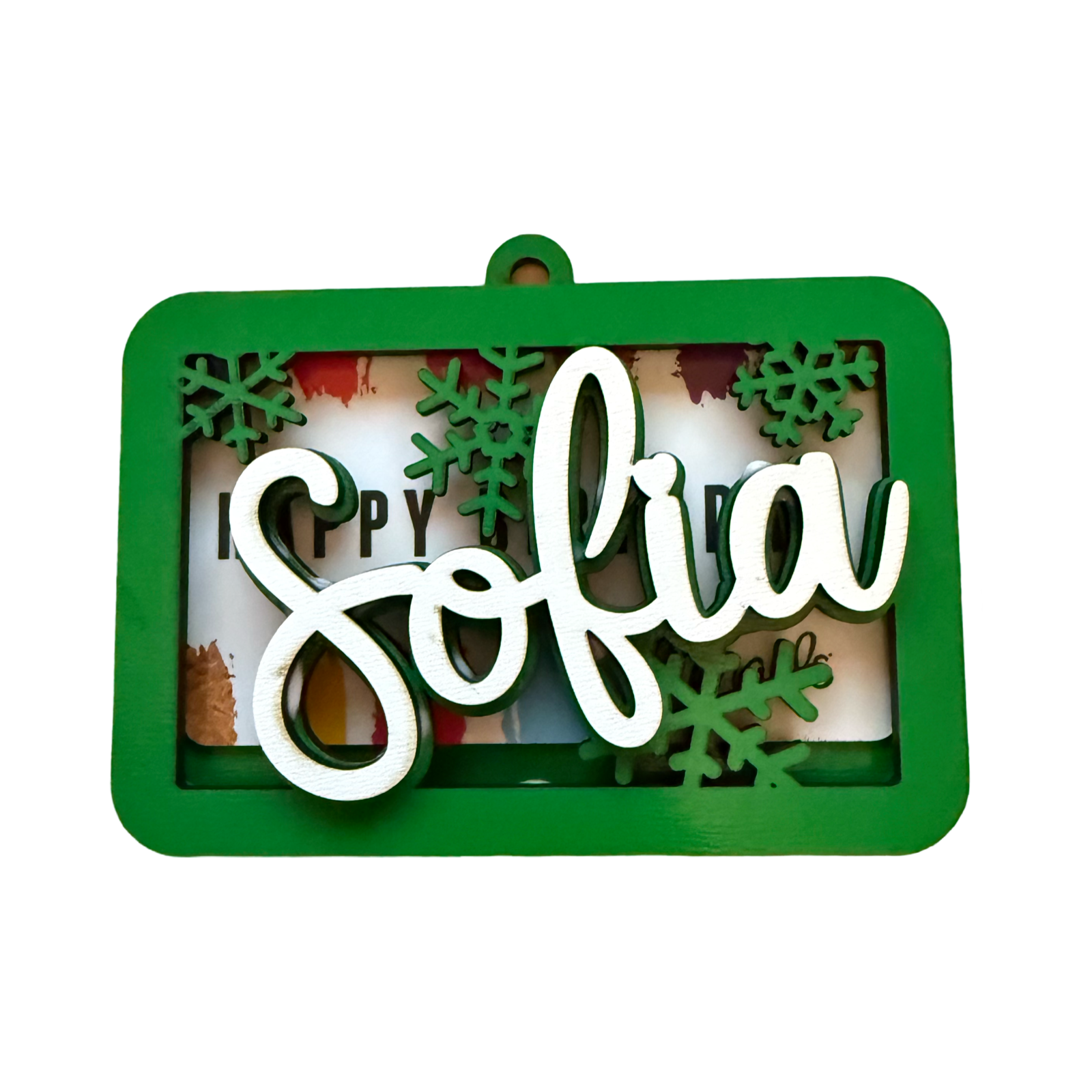Personalized Gift Card Ornament / Stocking Tag