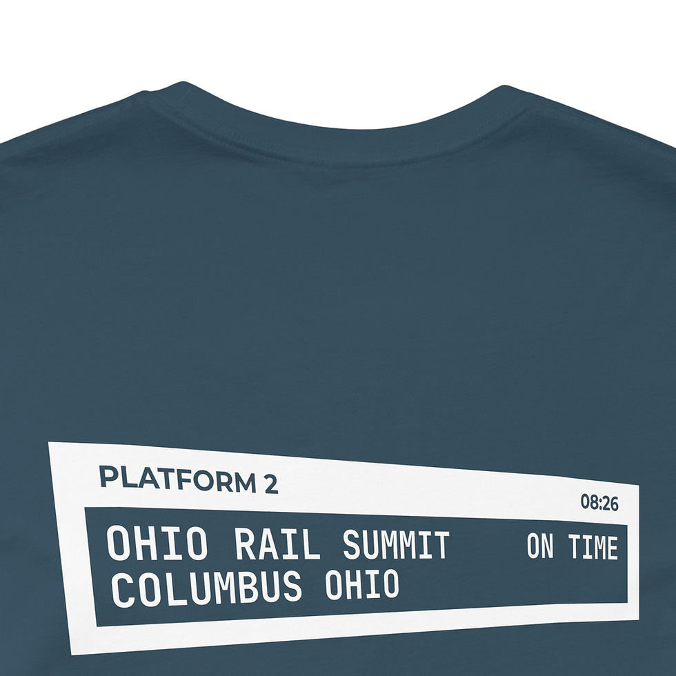 Thumbnail: Platform Ohio Rail Summit - Signage Short Sleeve Tee
