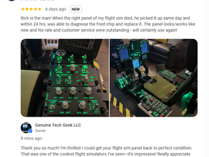 🛠️ Flight Simulator Controller Board Repair