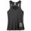 Thumbnail: Ladies Black Flowy Racerback Tank