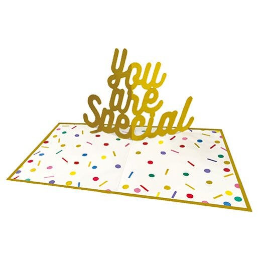 日本Greeting Life You Are Special pop-up card 祝福彈出卡 (大碼)