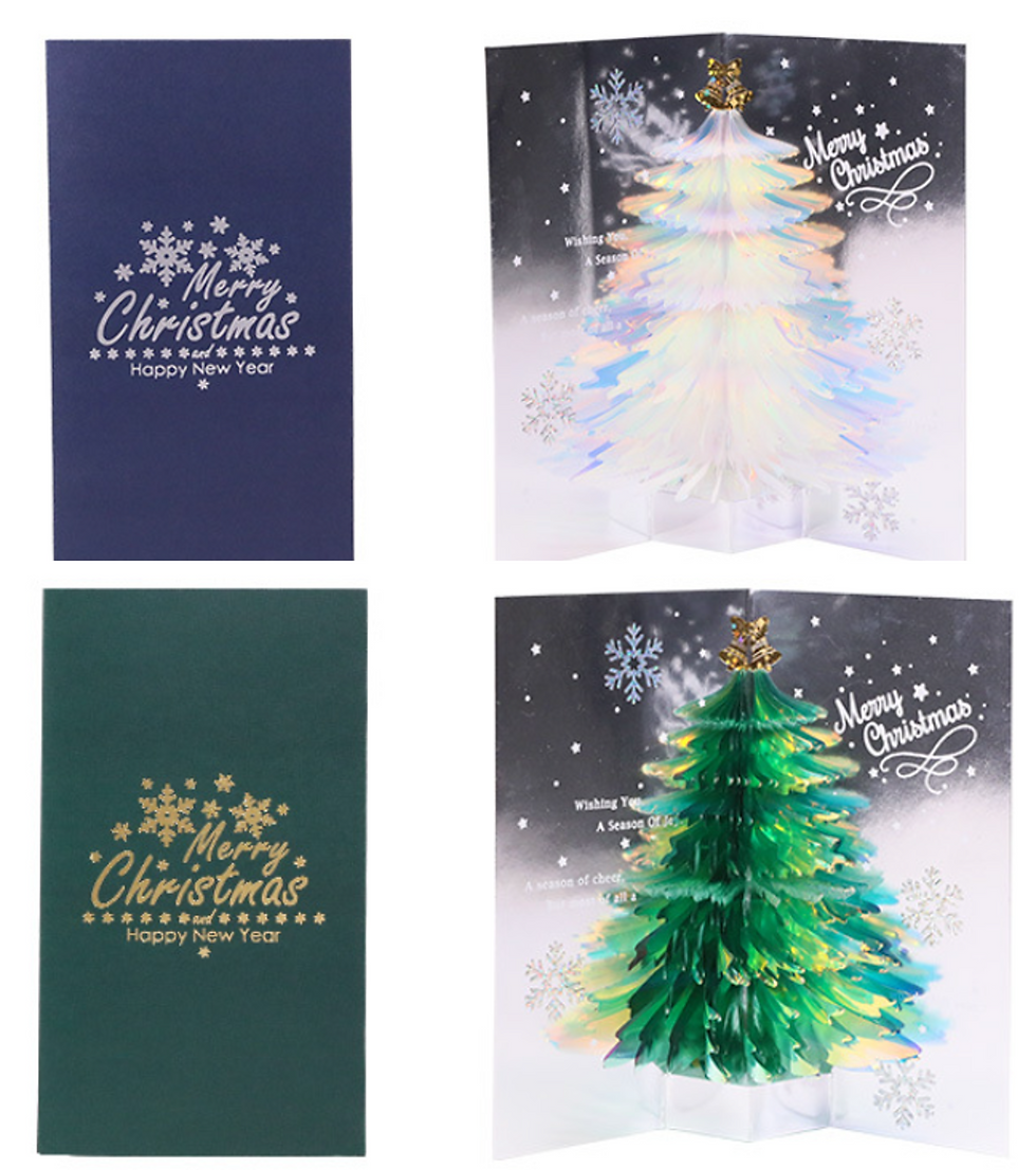 縮圖：Blink! 立體聖誕榭卡 Shinny Xmas Tree 3D Card
