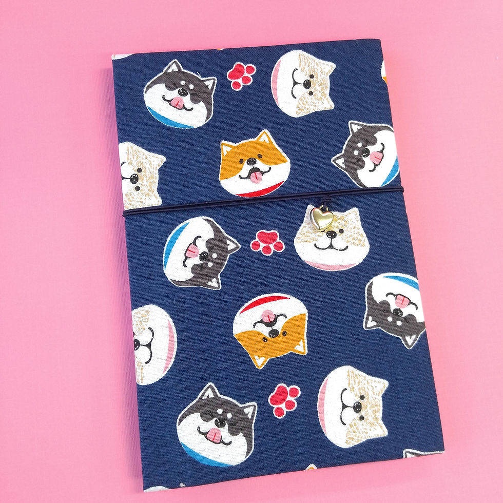 縮圖：柴柴情緣 Puppy Love 和風布藝相簿 (單買相簿)