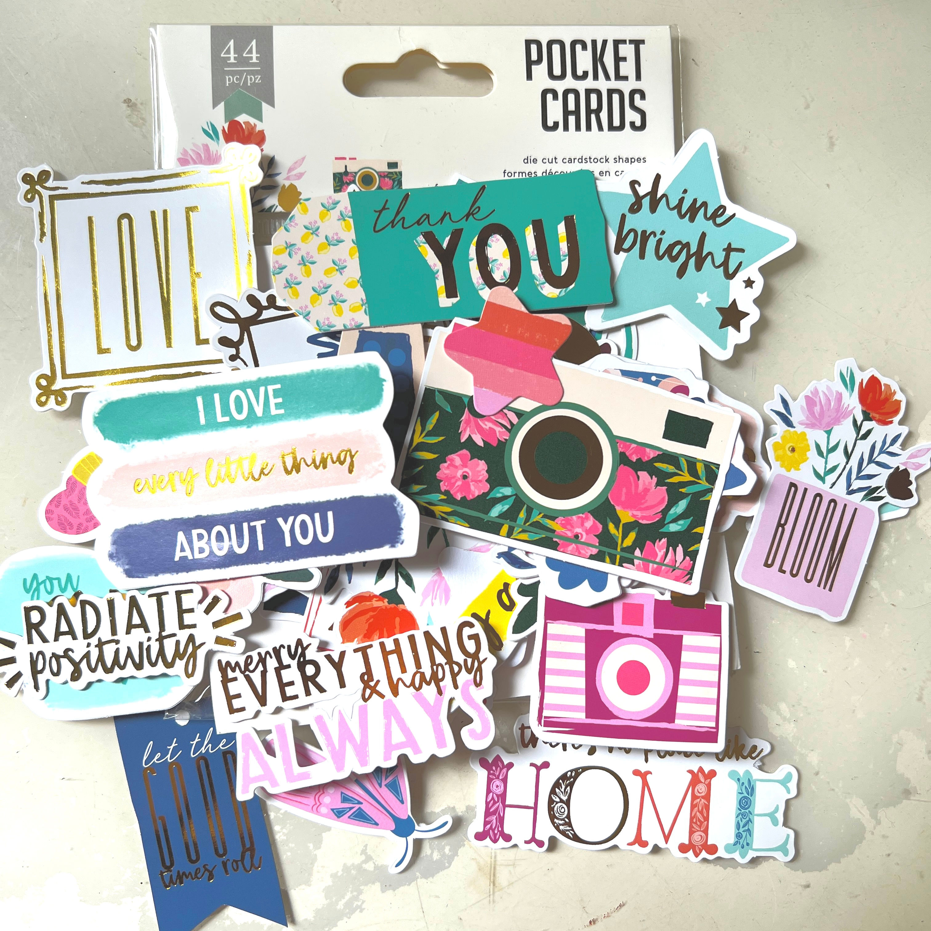 Shine Bright! Diecut Stickers 貼紙 (44入)