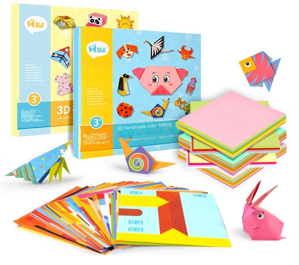 Miniatura: Kids DIY Colorful Origami Kit