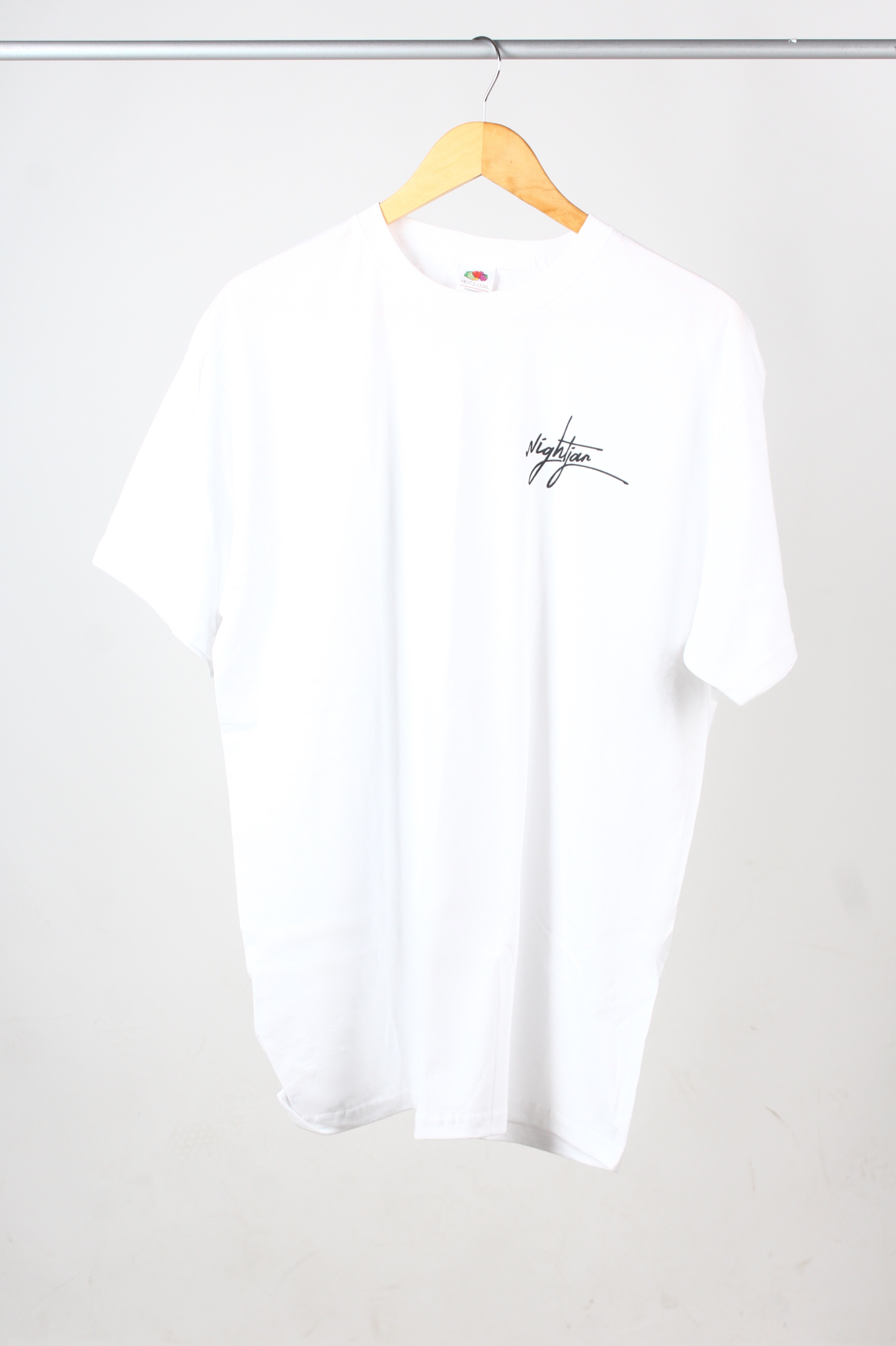 NIGHTJAR WHITE LOGO TSHIRT