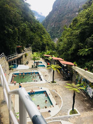 Pools in Aguas Calinetes