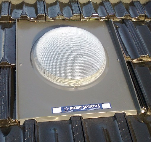 Silver Finish Skylights