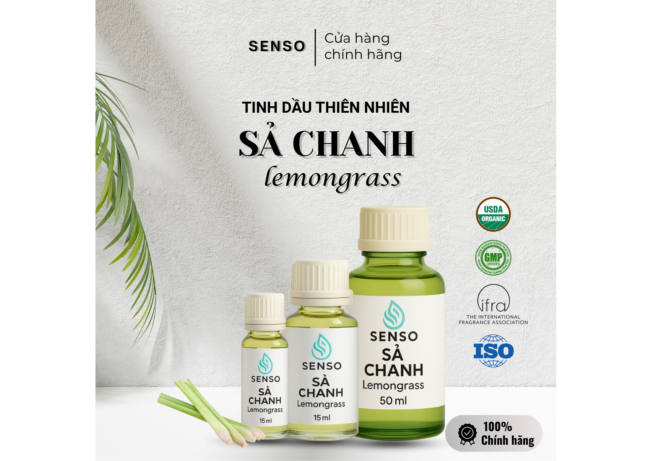 Tinh dầu sả chanh