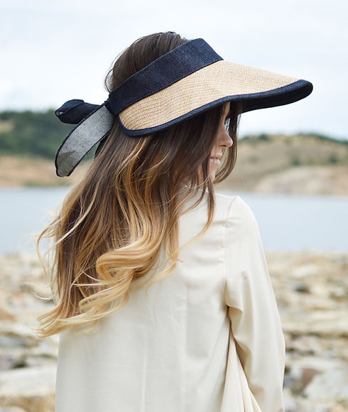 A Woman Wearing a Sun Hat