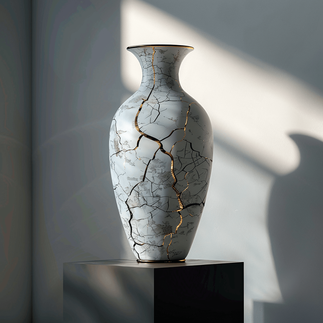 השימוש בקינטסוגי באמנות מודרנית יכול להיות באמצעות צילום, פיסול, ציור