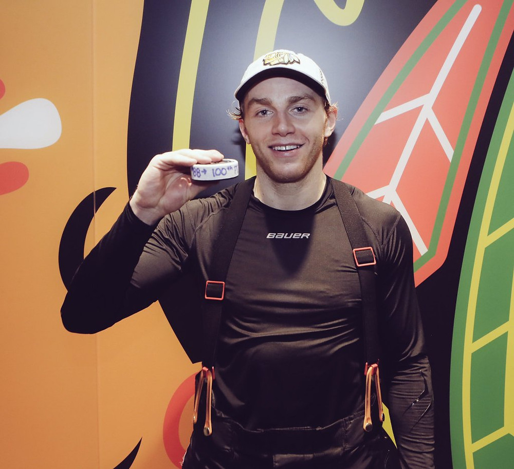 Photo courtesy of @NHLBlackhawks on Twitter