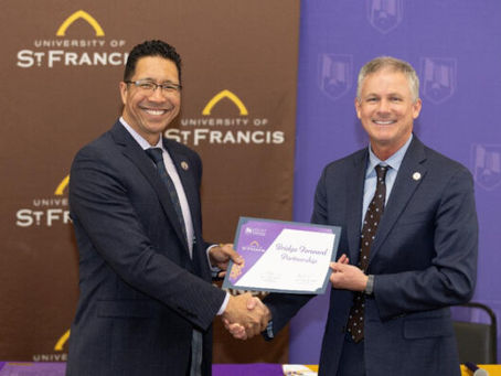 Partnership declared with Joliet Junior College