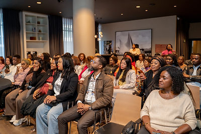 Conférence Vozes Femininas à Bruxelles, organisée par Maison NTOYA
