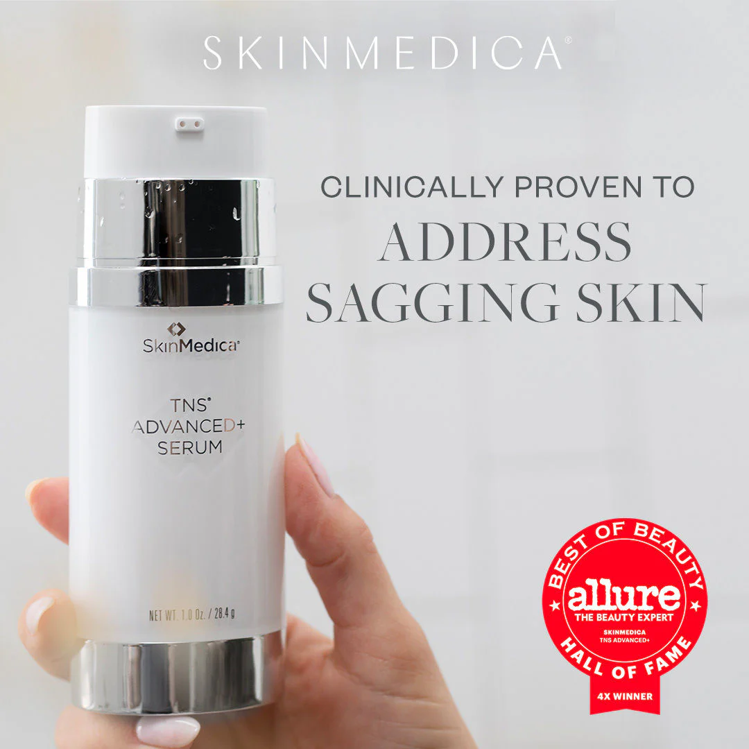 TNS Advanced+ Serum can reduce the appearance of sagging skin