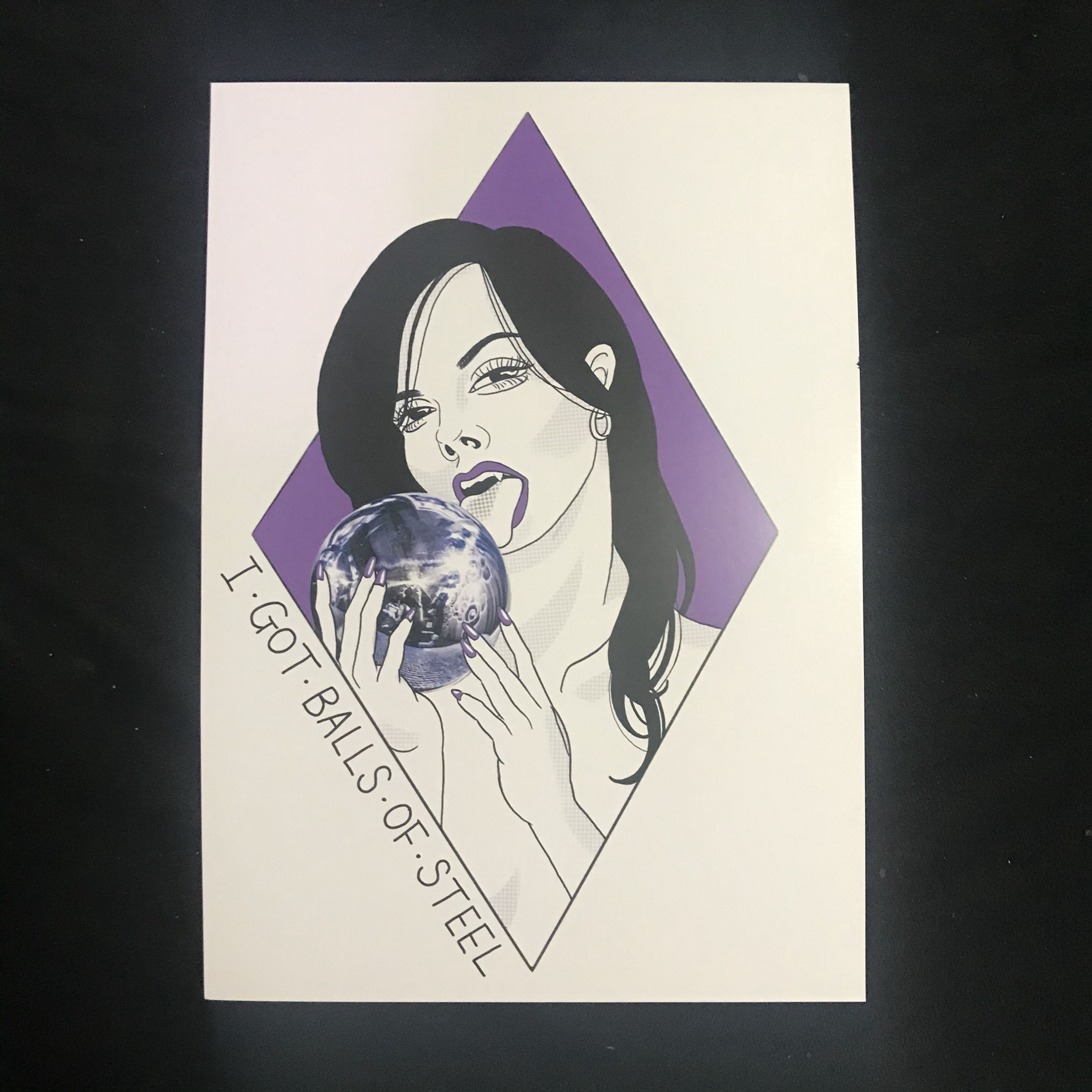 [Balls of Steel] A4 Print