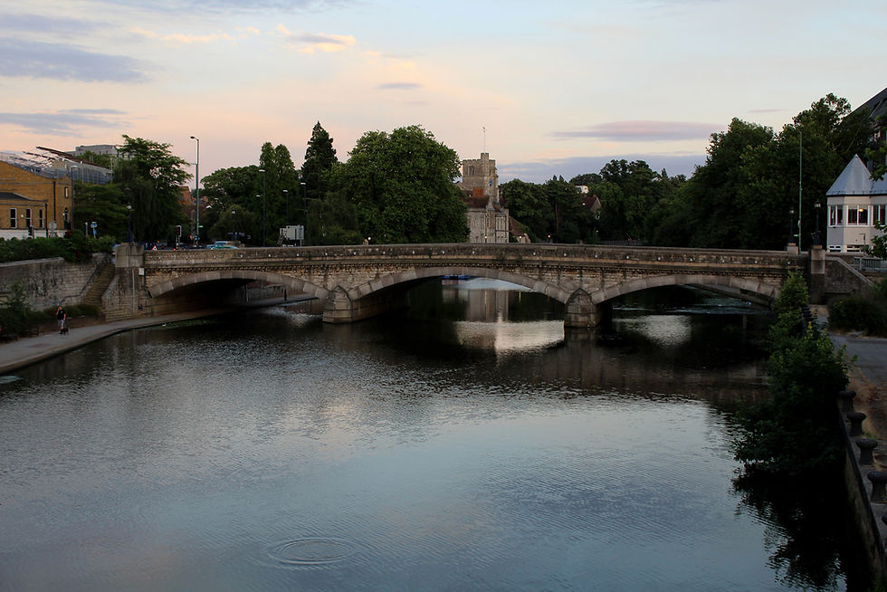 Maidstone town bridge