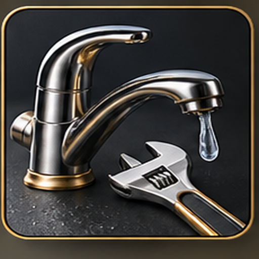 Bathrooms and plumbing service icon