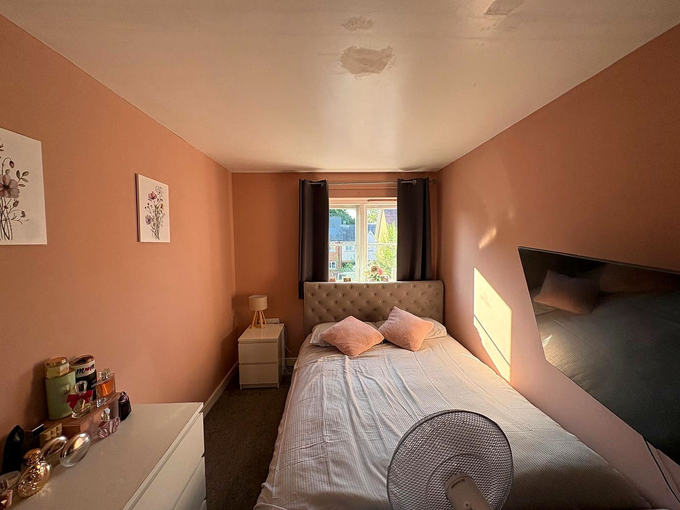 Finished bedroom painting job in Tunbridge Wells