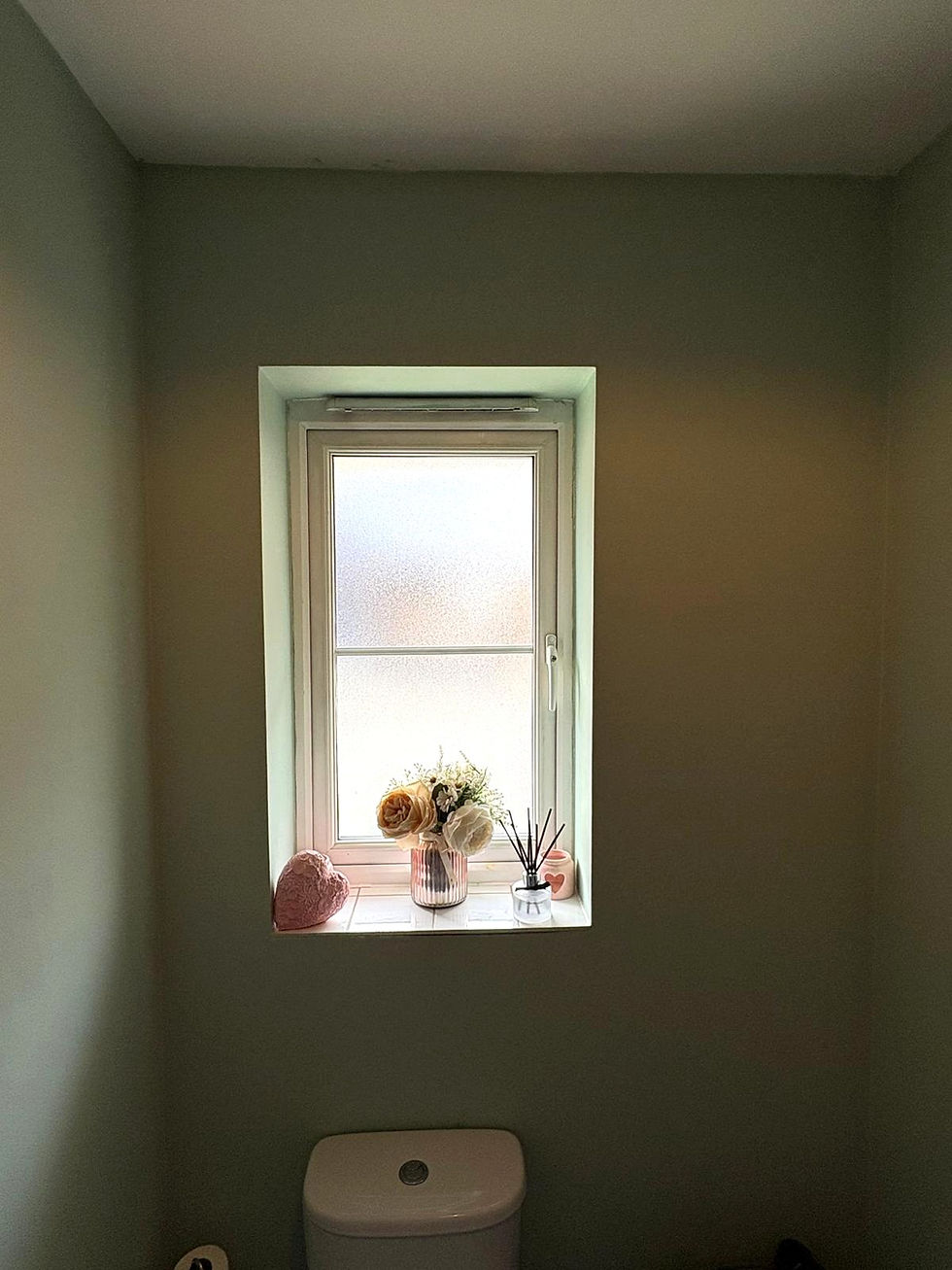 Window before roller blind fitting in Sevenoaks