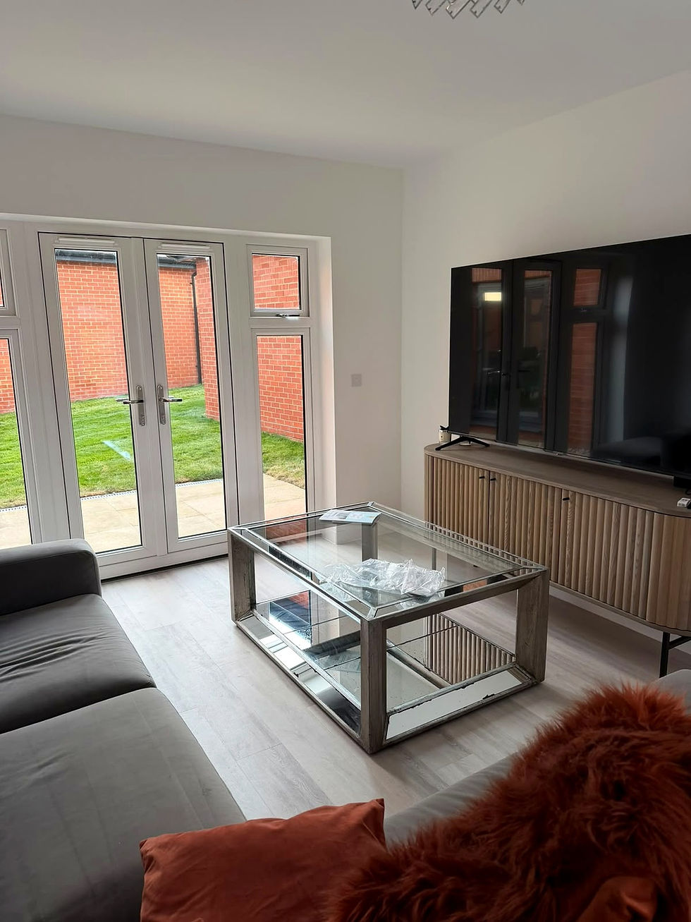 TV before wall mounting in Tonbridge