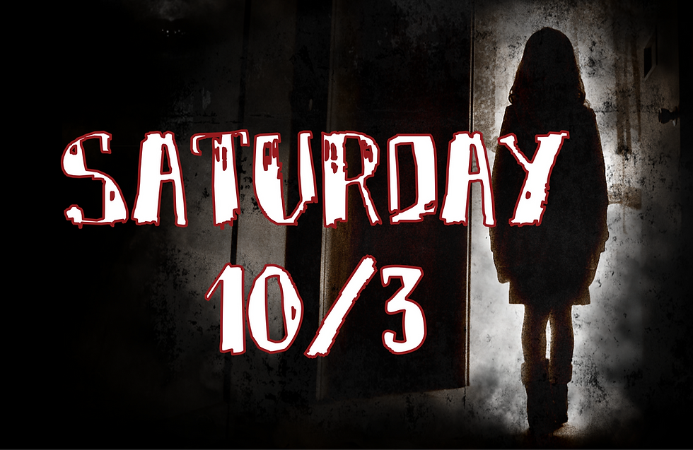BAHRS HAUNTED ACRES 10/3/26
