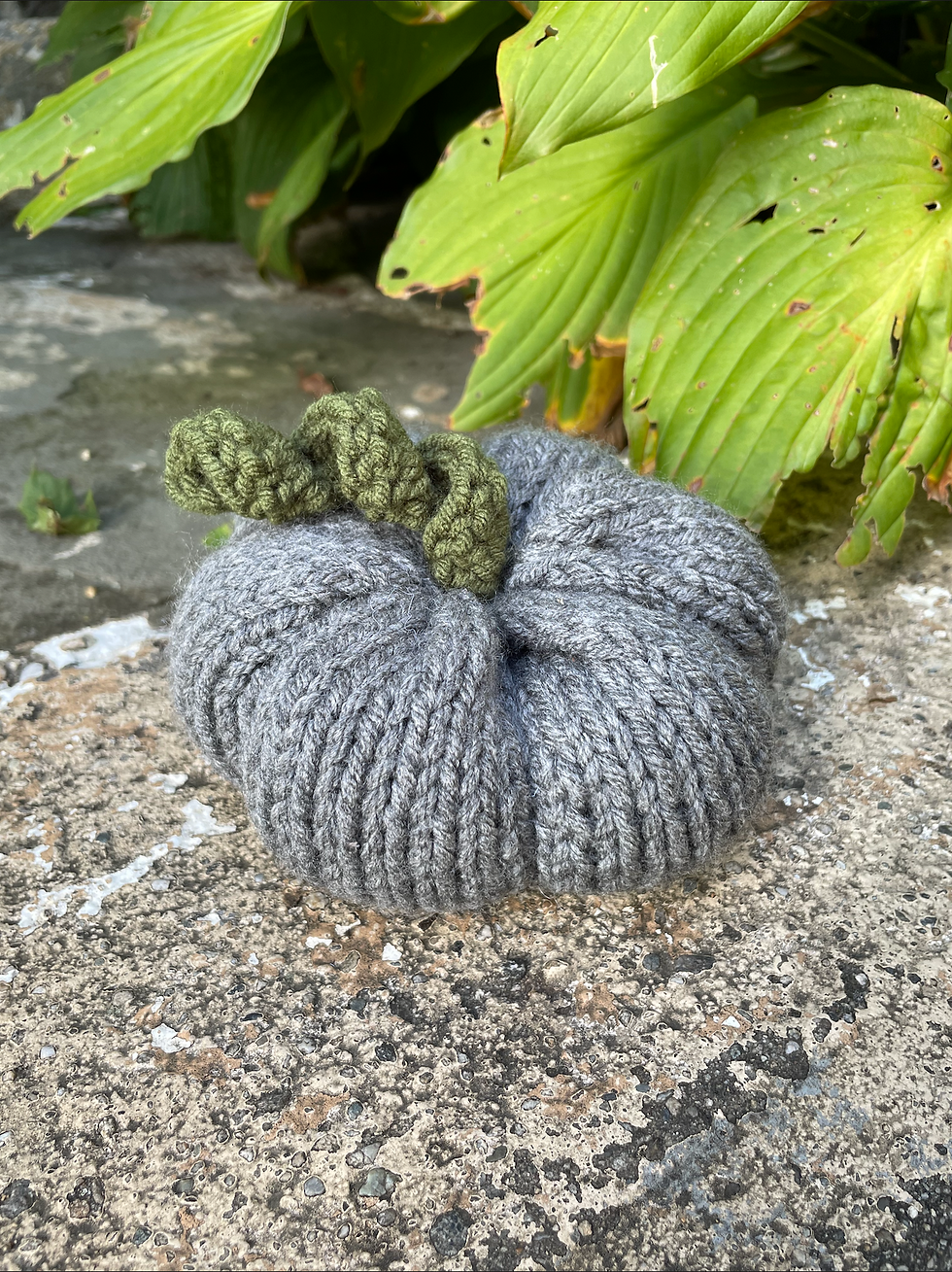 Thumbnail: Knit Pumpkins