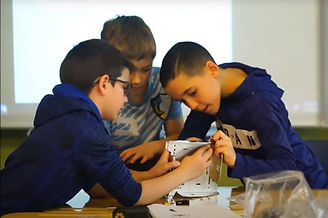 Students at work