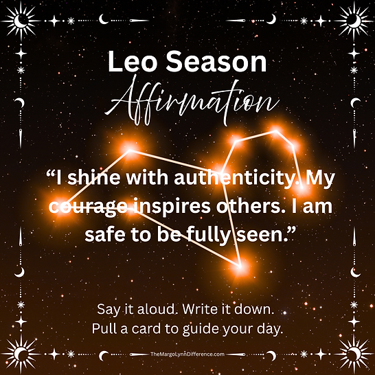 Leo Affirmation Day 7