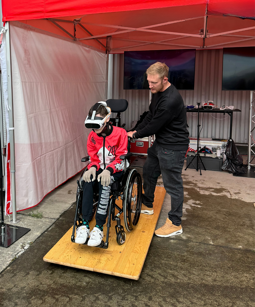 Motivation_SwissVR_Wheelchair Simulator