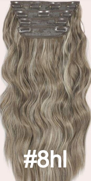 Thumbnail: Clip In Hair Extensions 20 Inch