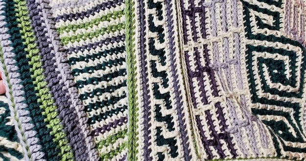 Mandy Jarvis - Mosaic lapghan