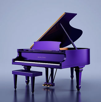 AI generated piano with missing legs