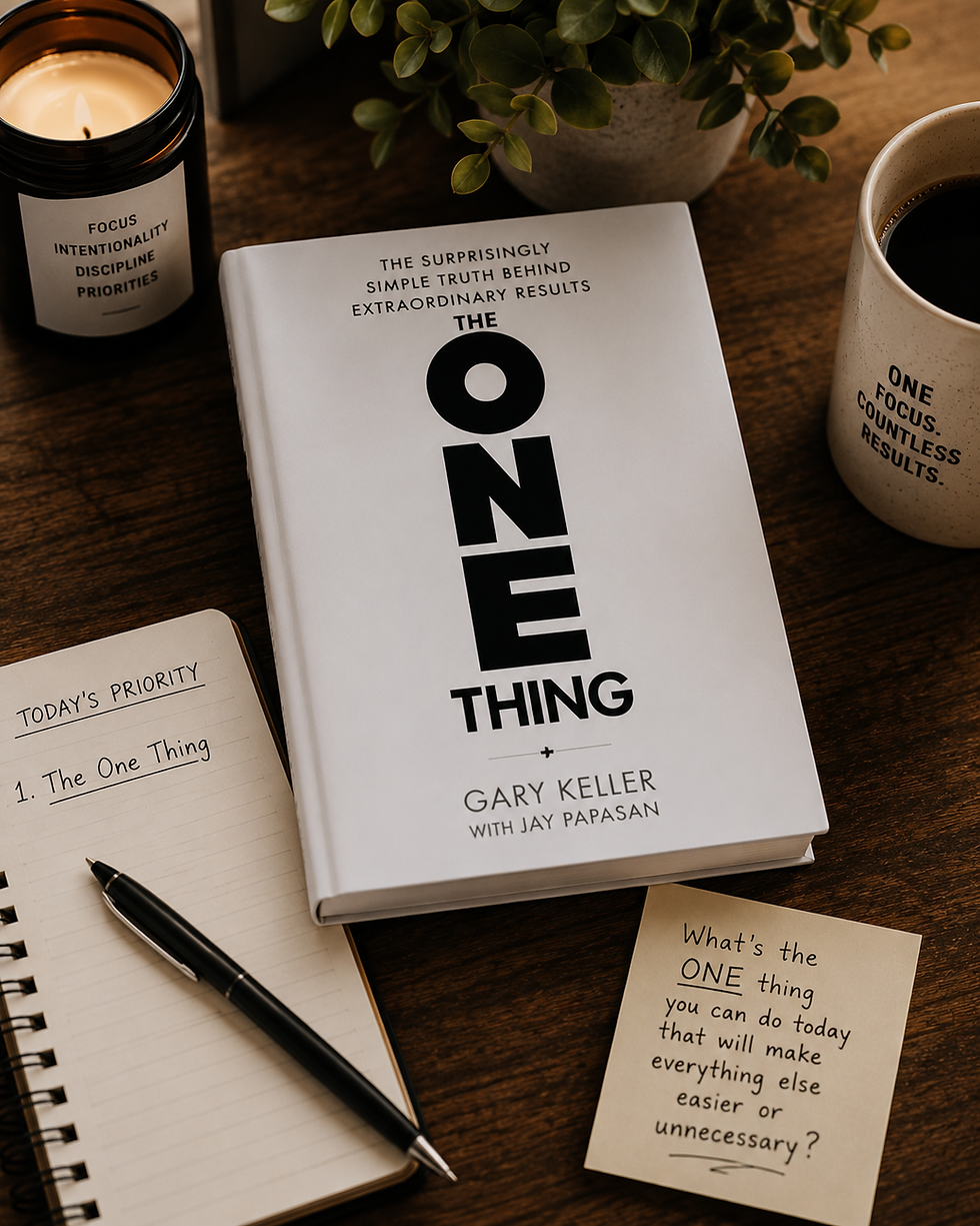 Best Productivity Books - The One Thing by Gary Keller