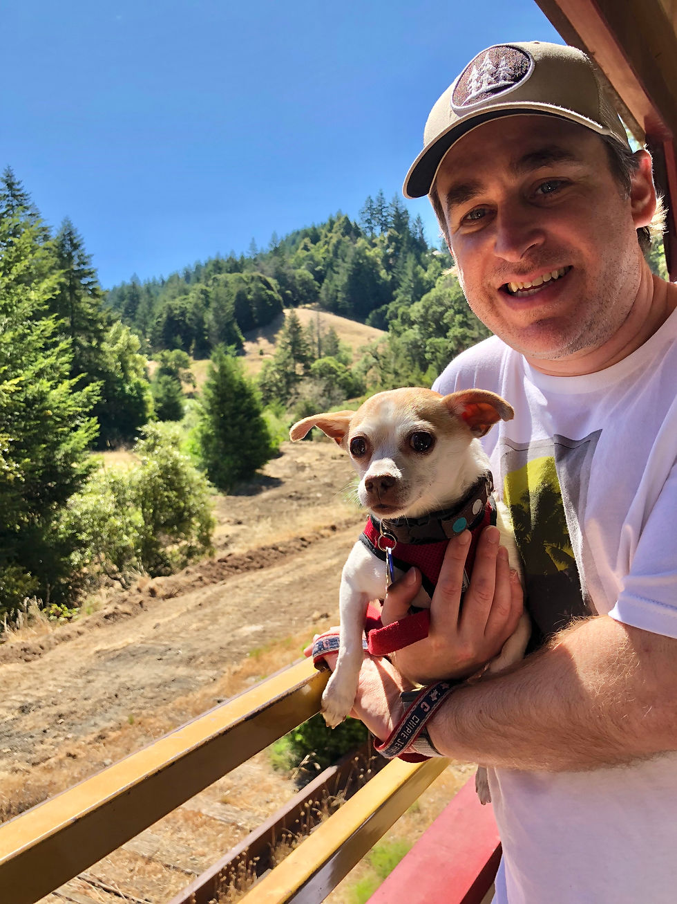 Dog Friendly Travel : The Skunk Train - Mendocino County, CA