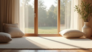 Um lugar tranquilo para praticar