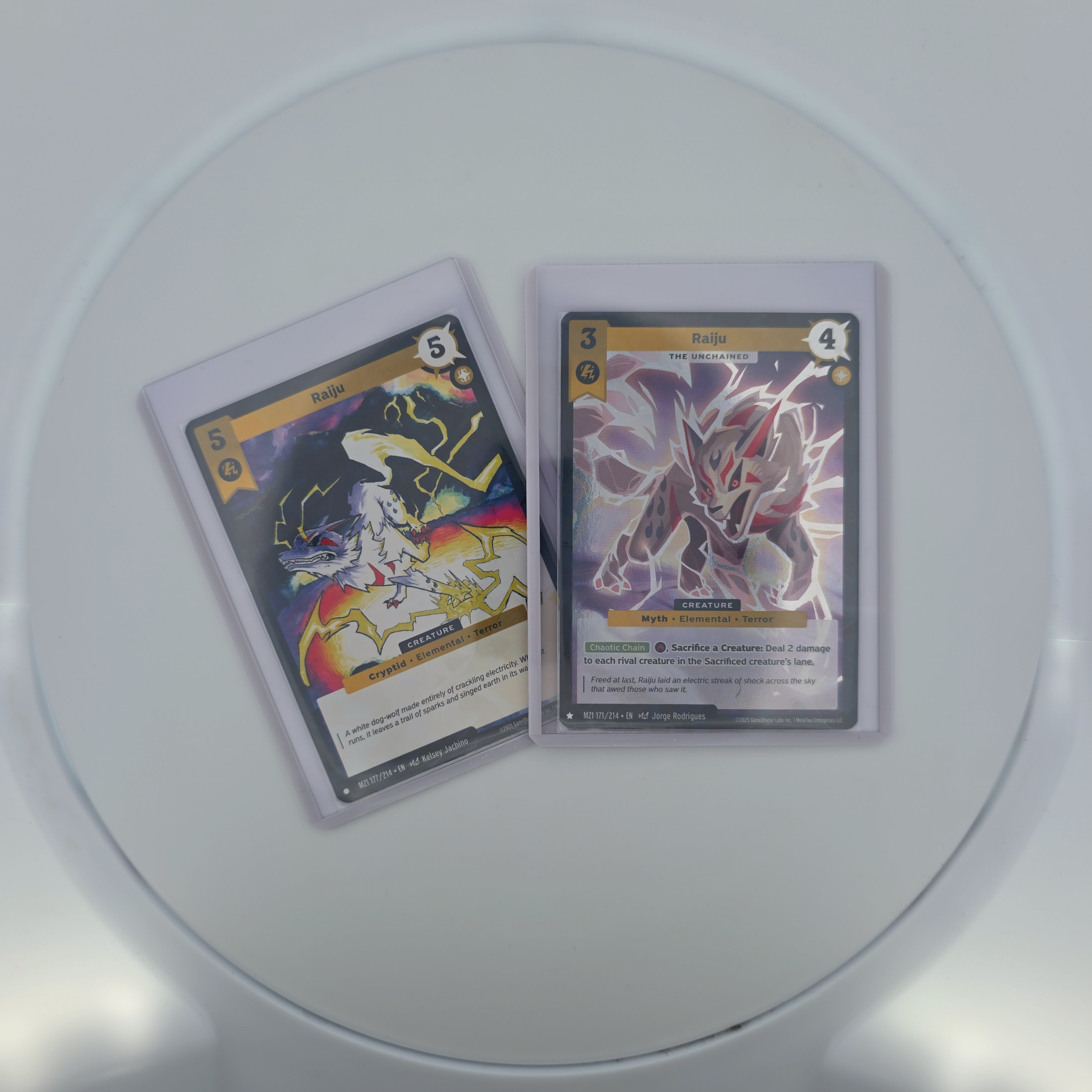 MetaZoo Raiju 2-Card Set