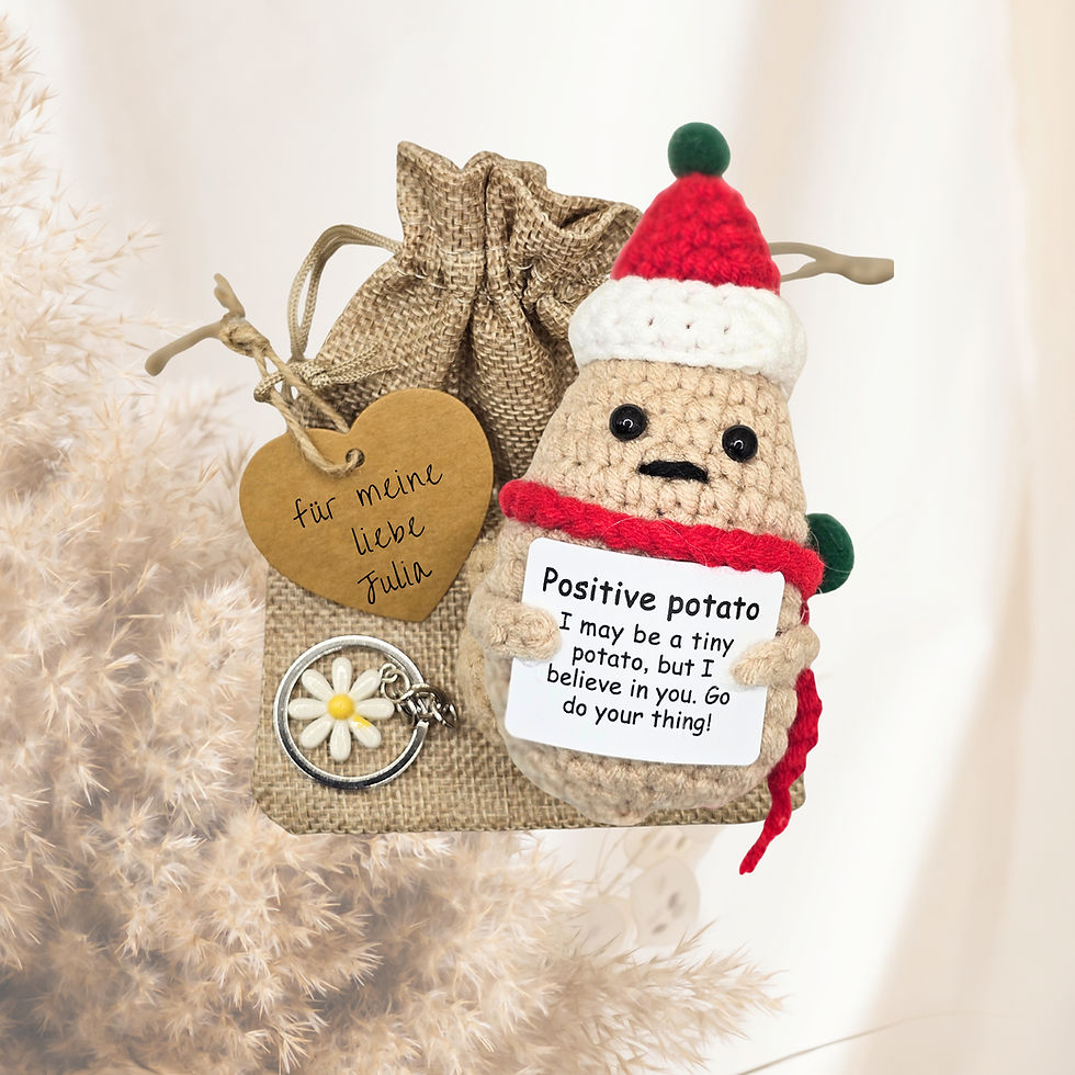 Miniaturbild: Happy Christmas Potato – Pocket Hug Glücks-Kartoffel