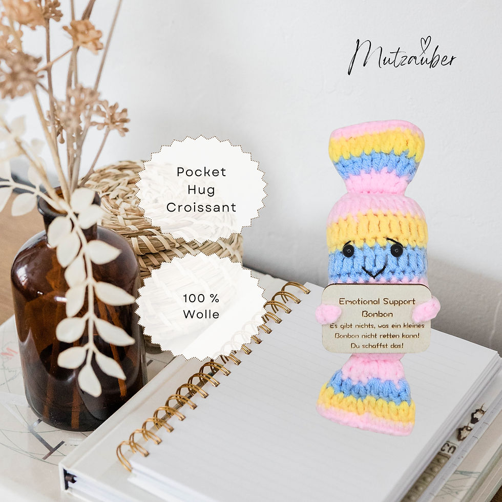 Miniaturbild: Pocket Hug Bonbon- Happy Bonbon Potato Strick Bonbon Set D