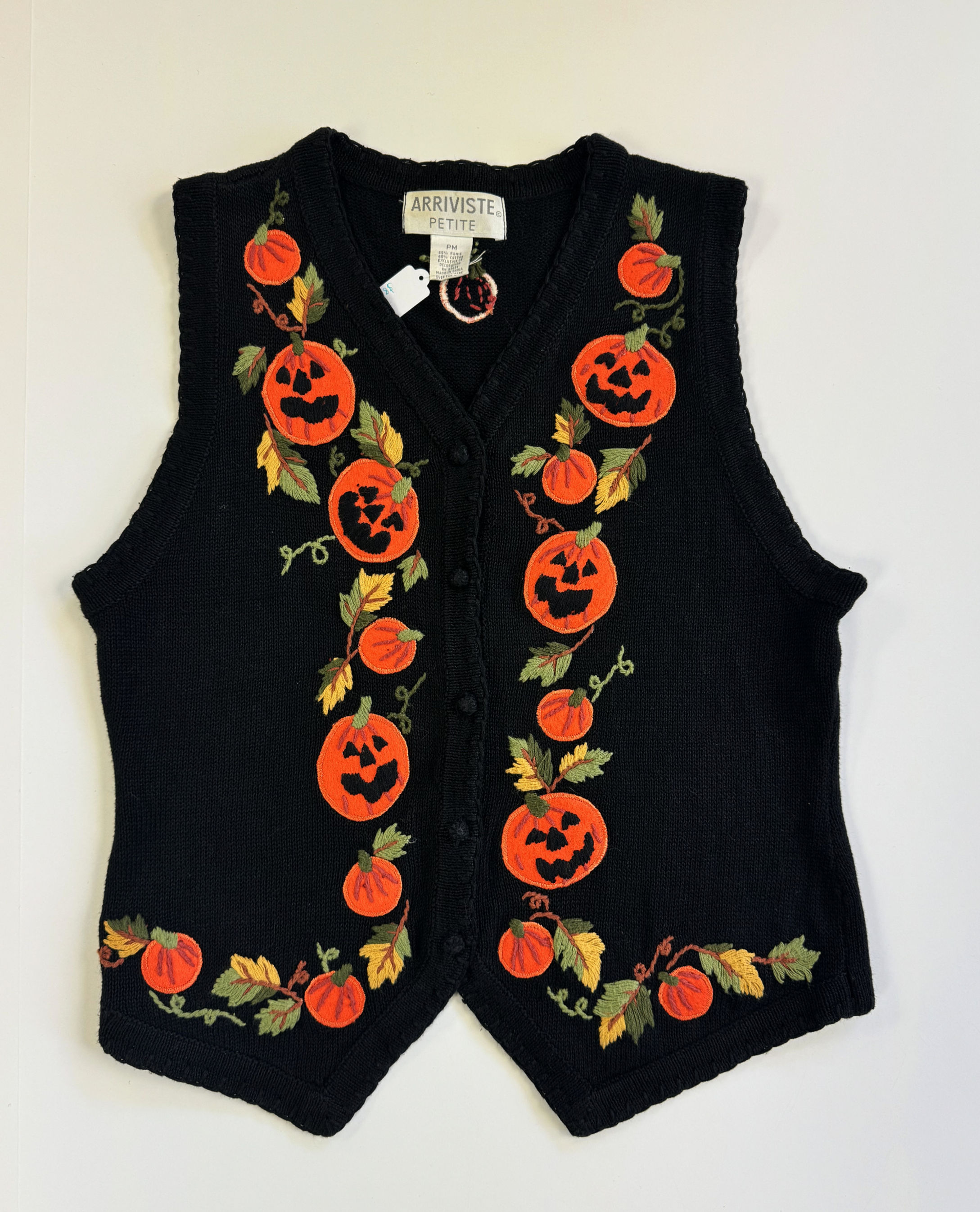 Pumpkin Sweater Vest