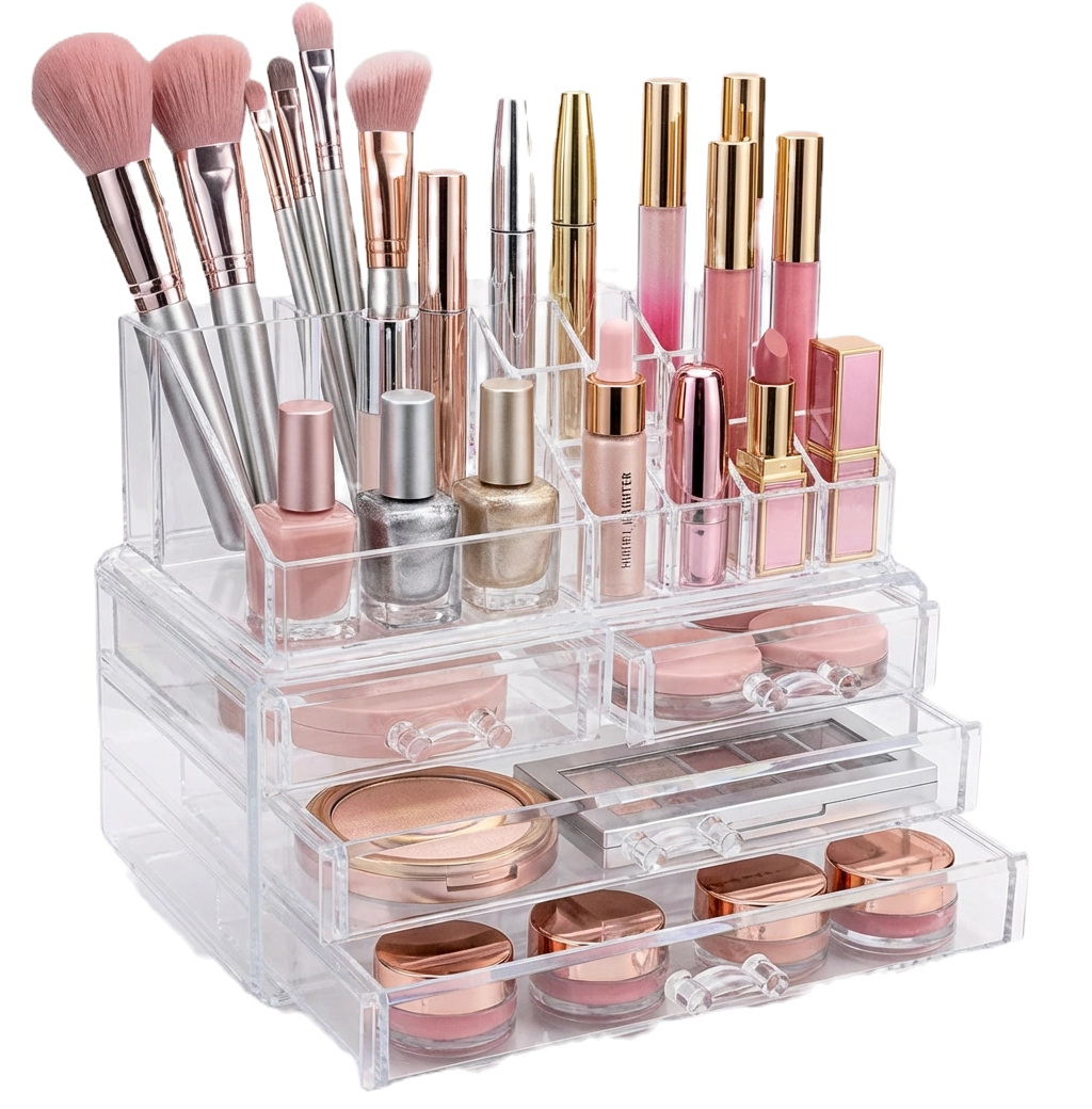 Acrylic Makeup Organizer
