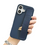 Thumbnail: Silicone Wrist Strap Hard PC Phone Case For iPhone 16 15 14 Plus 13