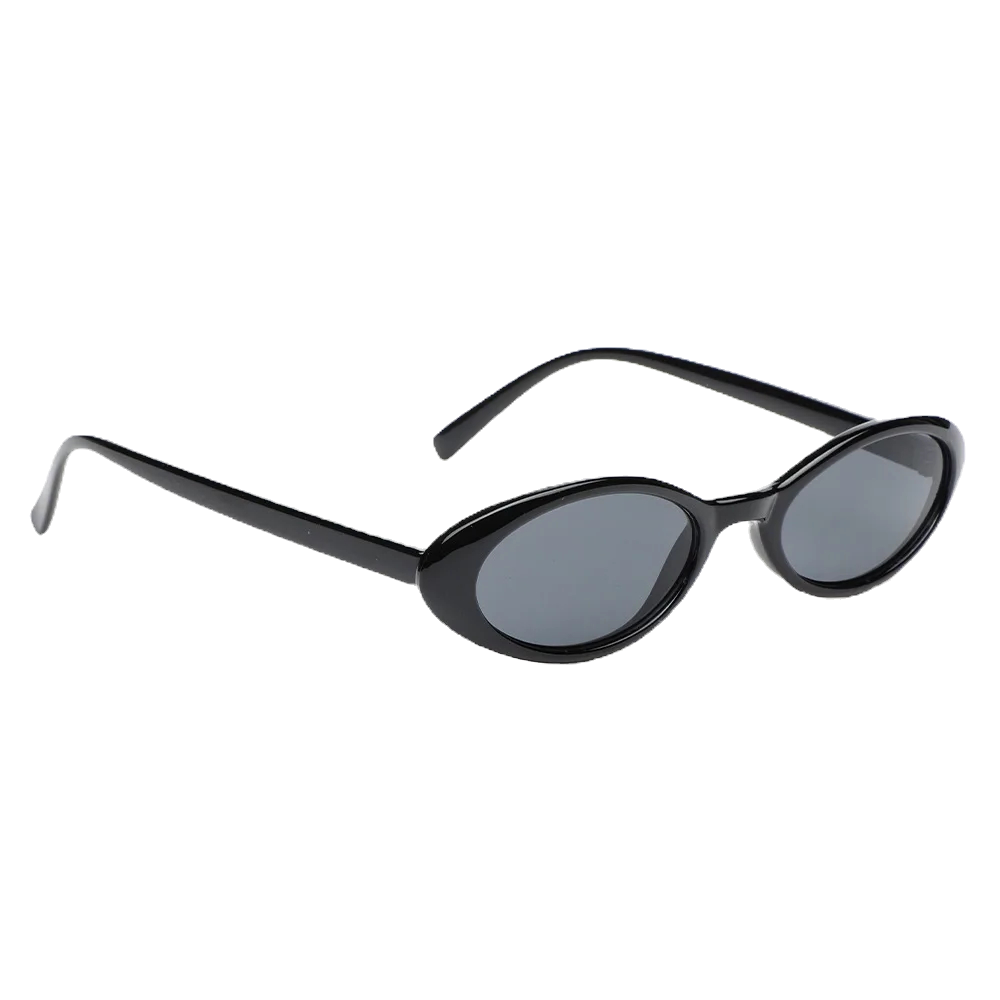 Minimal Oval Sunglasses