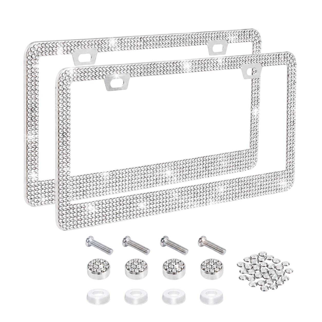 Sparkle License Plate Frame