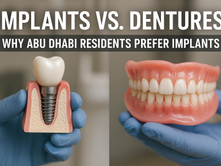 Implants vs. Dentures: Why Abu Dhabi Residents Prefer Implants