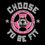 Thumbnail: Choose To Be Fit Pink - Black Tank