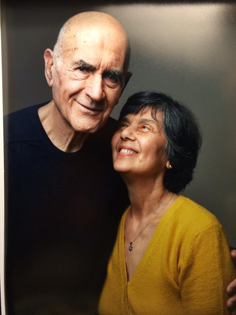 Sami Modiano e la moglie Selma Doulmar